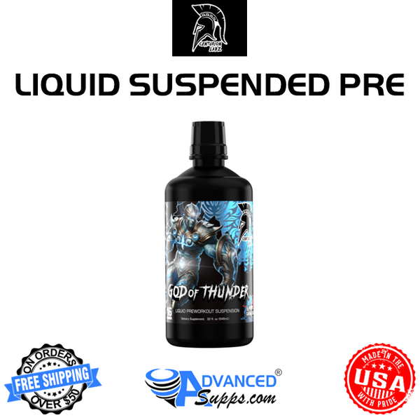 GOD OF THUNDER™ Liquid Preworkout Suspension* [NEW ROCKET POP NOW