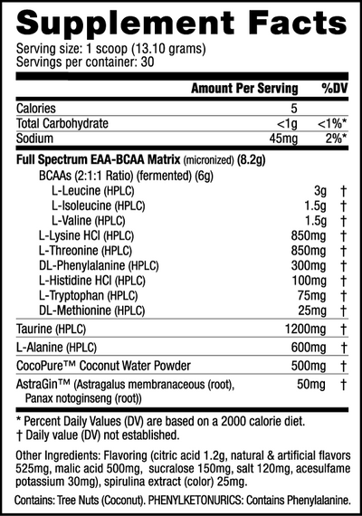 Intra Blast: BCAAs, EAAs, Glutamine, & Betaine