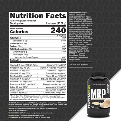 MRP Meal Replacement (NutraBio)