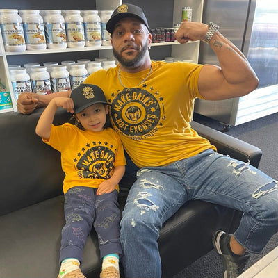 Gold "Make Gains, Not Excuses" T-Shirt