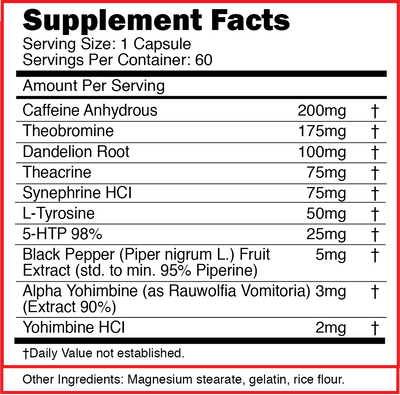 BARRIERS: Premium Fat Burner* [BACK IN STOCK!]