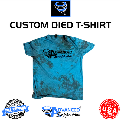 AdvancedSupps.com Custom Died T-Shirt