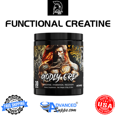 GODLY CRE™ Functional Creatine + Hydration* [Blue Gummy Shark & Strawberry Colada now available!]