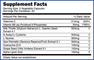DEFENSE: Liver & Kidney Health* [SEE CENTURION LABZ ENGAGE AS AN ALTERNATIVE]