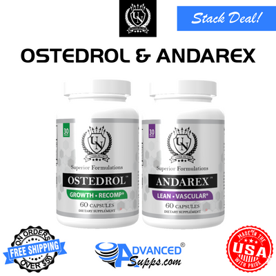 OSTEDROL® & ANDAREX® Muscle Definition Stack! [Use code UNITED30 for 30% off!]