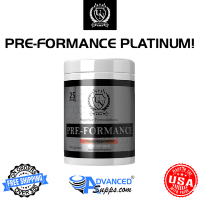 BRAND NEW! PRE-FORMANCE™ PLATINUM: EXTREME PRE-WORKOUT*