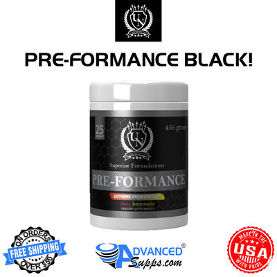 PRE-FORMANCE™ BLACK: EXTREME PRE-WORKOUT*