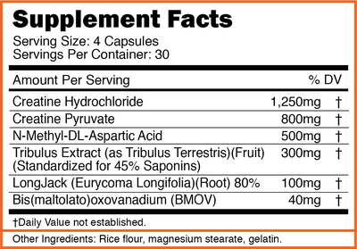 POWER+: Size, Strength, & Pump Catalyst*