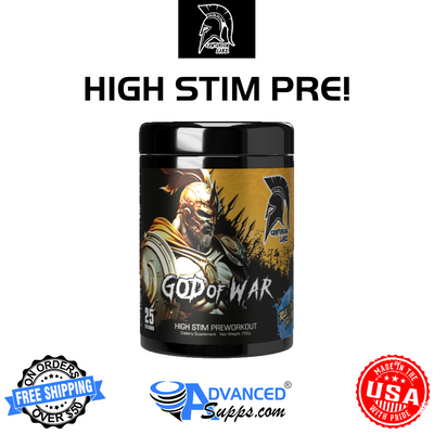 GOD OF WAR: High Stim Preworkout*